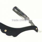 Straight Razor Swing Lock Black Handle thumbnail-1