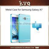 Hybrid Mobile Phone Case For Samsung Galaxy A7 Metal Aluminum Bumper Case