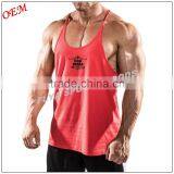 High Quality Wholesale Custom Printed Stringer Gym Vests for Men Quality Choice thumbnail-4