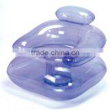 Pvc Inflatable Sofa Chair, Inflatable Sofa Chair in Transparent Color thumbnail-3