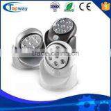 360 Degree Rotation Wireless LED Motion Sensor Security Light for Wall