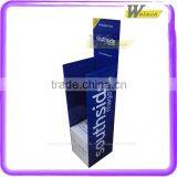 Comercial Advertisement Poster for Magazine Cardboard Book Display Stand