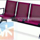 Modern Popular Beautiful Steel 3-seater Waiting Room Chairs Used for Public thumbnail-1