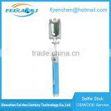 2016 Fashion Fodable Pocket Cable Monopod Wired Selfie Stick With Mirror thumbnail-2