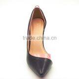 New Fashion Pointed Toe Sides Empty High Heel Shoes With Plastic thumbnail-4