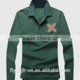 New Style Casual Long Sleeve Unisex Polo T Shirt thumbnail-2