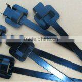 Releasable Type With Nylon Coating of Stainless Steel Cable Tie