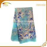 High Quality Latest African Japan Decorative Embroidery 3D Patterned Silk Fabric Market in Japan thumbnail-2