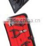 5pcs Tool Kit With Leather Bag Glittering PVC. Contains Chain, Flat,Round, Flat & Half Round& Side Cutter thumbnail-2