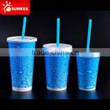 Disposable Hot Sale Custom Printed Cold Paper Cups With Double PE Lining