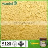 Golden texture effect water-based glitter wall coating paint