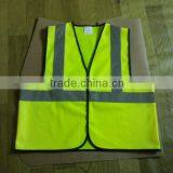 120gsm 100% Polyester Knitted Fabric Reflective Safety Vest thumbnail-1