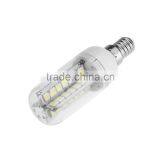 E14 7W 5050 SMD 56 LED Bulbs Energy Saving Corn Light Lamp Bulb 360 Degree Warm White & Pure White 200-230V thumbnail-4