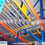 Carton Flow Pipe Rack With Wheels