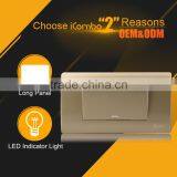 Icombo PA1716 1Gang 4Way Small Best Push Light Switch