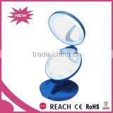 Double Side Traveling Makeup LED Lighted Folding Mirror thumbnail-2