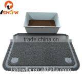 Cat Embossed Logo Cat Litter Sand Mat Pvc Extra Thickness Anti-tear Extra Size thumbnail-1