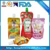 Food Grade Doypack Jelly Aluminium Foil Plastic Packaging Bag for Liquid