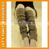 Warm Drop for Leg Warmers 2016 Hot Sale Knee Crawl 100% Cotton Girls Knee Socks PGLG-0003 thumbnail-3