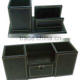 Wooden Office Stationery Organizer/pen Holder