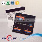 Hico Magnetic Stripe 142.5x54mm PVC Key Tag Combo Access Cards