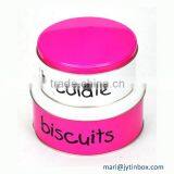 Food Grade Delicate Round Metal Cake Tin