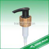 Shiny gold collar lotion dispenser replacement pump for sale