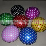 45*45cm mix color polka dot balloons Wave point helium mylar balloon
