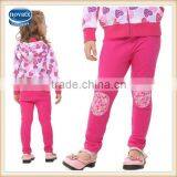 ( G4220 ) FUCHSIA 2-6Y Chidren Clothes Ready Made Children Clothing Factory Patchwork Wholesale Baby Leggings thumbnail-1