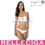 2016 Bandeau Bikini Swimwear With Removable Halter Straps thumbnail-4