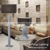 Steel Base Chrome Finish Table Lamps