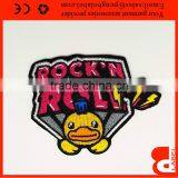 Embroidered Rock'n Roll Big Yellow Duck Patch for Band