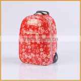 travel luggage bag shape ceramic coin bank money saving box for kids