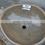 High Grade Natural Cobblestone Counter Basin thumbnail-2