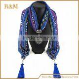 Women fashion cheap pendant scarf