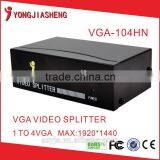 Best Quality 4 Port VGA Video Splitter Cctv Camera System VGA-104HN