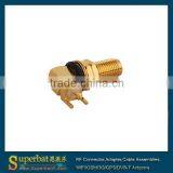 SMA Jack Angled Connector PCB Mount rf Socket thumbnail-4