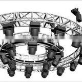 fashionable smart rotating light truss for concert, show, club
