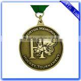 Personality Embossed Logo Antique Bronze Sport Medal