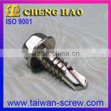 Recessed Slotted Stainless Steel Hex Head Screws thumbnail-4