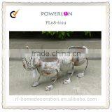 2 Pots Garden Decorative Metal Flower Pot thumbnail-4