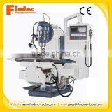 Max. revolving angle of vertical milling head 45 degrees XK5032 CNCvertical milling machine