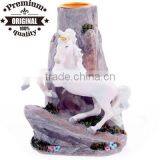 Resin Unicorn on Rock Candle Stick Holder thumbnail-1