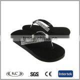 low price uk stylish glaring sleeping black flip flops for girls