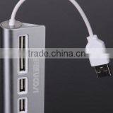 Hot Sale ALLOY Usb2.0 Hub With 4 Ports