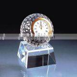 #CC-031,crystal Golf Ball Clock thumbnail-1