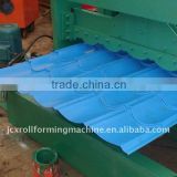 JCX best quality glazed tile roll forming machine
