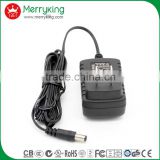 Modern techniques ac adapter 6v 600ma for US JP with UL cUL FCC PSE, DOE VI compliant