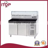 air-cooled 2-8C for pizza refrigerated counters