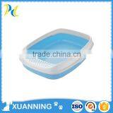 Colorful Litter Box for Cat Plastic Pet Litter Box Litter Cleaning Box